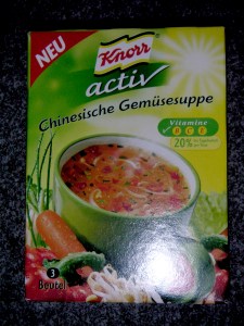 Knorr Active - Chinesische Gem?sesuppe Knorr Active - Chinesische Gem?sesuppe