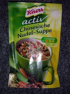 Knorr Activ - Chinesische Nudel-Suppe Knorr Activ - Chinesische Nudel-Suppe